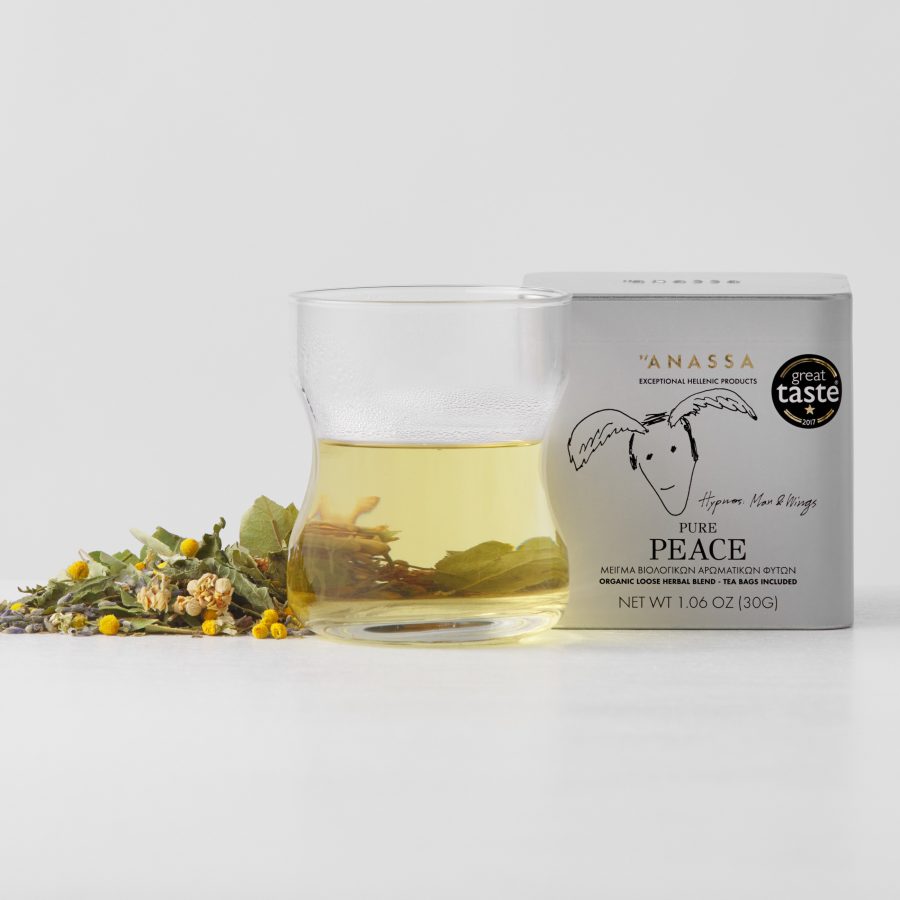 Anassa Organic Pure Peace tin box Tea